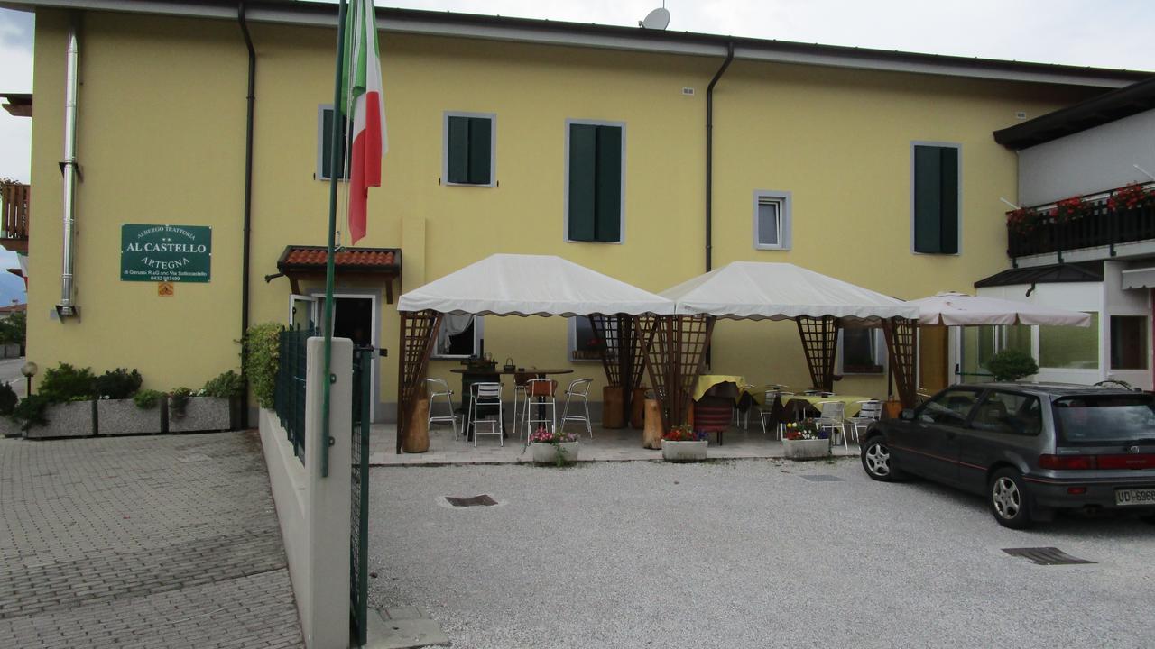 Al Castello Hotel Artegna ภายนอก รูปภาพ